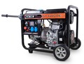 DeTec. Dieselaggregat Diesel Stromerzeuger 5 kW Stromaggregat Generator 230 V