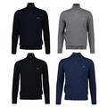 GANT Herren Pullover mit Zip-Kragen - CLASSIC COTTON HALF ZIP, Strickpullover...