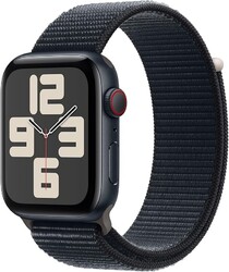 Apple Watch SE 2 (2022) [GPS + Cellular, inkl. Sport Loop mitternacht] 44mm Al A