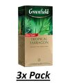 3x Tee Greenfield herbal TROPICAL TARRAGON 25 Beutel Oolong Tee Collection