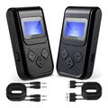 2 StüCk 4-In-1-In-Flug-Bluetooth-Sender/EmpfäNger, Kabelloser Bluetooth-Aud5686