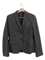 ESPRIT Kurz-Blazer Damen Blazer Gr. DE 36 hellgrau Casual-Look