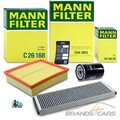 MANN-FILTER INSPEKTIONSPAKET FILTERSATZ A FÜR AUDI A 4 B5 8D 1.6 1.8 RS4 95-01