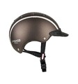 Kinder Reithelm Fahrradhelm Skihelm Reitkappe Reiter CHOICE Casco braun metallic