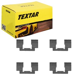 TEXTAR MONTAGESATZ BREMSBELÄGE VORDERACHSE passend für CHRYSLER PT