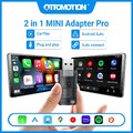 2in1 Portable Wireless CarPlay+Android Auto Adapter für Apple Navigation Player