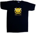 Cartoon Biene V-Ausschnitt T-Shirt