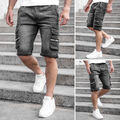 Shorts Jeanshose Jeans Kurzhose Bermudas Kurze Denim Motiv Men Herren BOLF Cargo