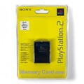 PS2 Original Memorycard / Speicherkarte 8 MB #schwarz [Sony] OVP beschädigt