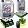 INSPEKTIONSKIT FILTER LIQUI MOLY ÖL 6L 10W-40 für Suzuki Grand Vitara I FT GT