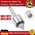 Neu Mitlaufende Körnerspitze Zentrierspitze Rollkörner Kegel Spitzen Drehbank DE