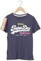 Superdry T-Shirt Damen Shirt Kurzärmliges Oberteil Gr. EU 36 Marineblau #fzcxob2