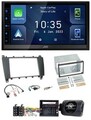 JVC DAB Bluetooth Lenkrad USB 2DIN Autoradio für Mercedes C 2007-2007