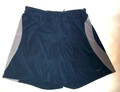 Nike Dri-Fit Herren Soft Feel Stretch Shorts in Navy mit grauen Seitenstreifen Größe L