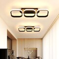 3-Farbige Decken-Lampe Dimmbar LED Deckenleuchte Wohnzimmer Flur Küchen Eingang