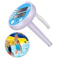 Schwimmendes Solarthermometer Digitaler Poolthermometer Leicht Zu Lesen