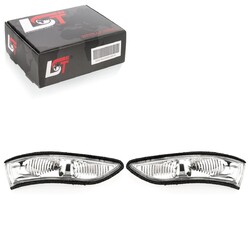 2x LED Blinkerlicht Spiegel glasklar links rechts für Mercedes A-Klasse W169 -08