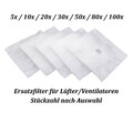 5x bis 100x Luftfilter Staubfilter 135x135mm für Maico Lüfter Ventilator