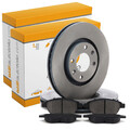 Bremsscheiben Ø 283mm + Beläge für PSA BERLINGO C3 I C4 I 207 307 PARTNER vorne