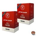 2x Dr. Perl Junior Aktivkohle Pfeifenfilter / Filter, 9mm, JUMAX-Box à 180 Stück