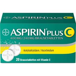 ASPIRIN plus C Brausetabletten 20 St PZN 01894063