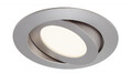 BRILONER LED-Einbauleuchte »FLAT IN«, ∅: 10,6 cm, Höhe: 3 cm, 6 W - silberfarben