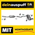 Auspuffanlage für BMW 3er 316i 318i 320i Auspuff J672