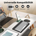 QWERTZ Tastatur Maus Für iPad 5/6/7/8/9/10th Gen Pro 11 12.9 Air 2 3 4 5 Mini