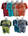 Herren Übergröße Bigsize T-Shirt Batik Verwaschen Monte Carlo 3xl-6xl Neu 1460