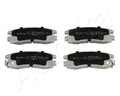 ASHIKA 51-05-594 Bremsbelagsatz, Scheibenbremse für Mitsubishi Chrysler Hyundai