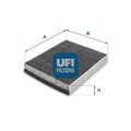 UFI 54.218.00 Innenraumfilter Pollenfilter für FORD FOCUS III Turnier FOCUS III