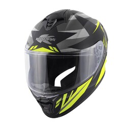 Integralhelm KAPPA KV51 Zenith Schwarz Matt Titan Gelb Fluo