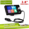 2.8" DAB+ Autoradio Adapter Wireless Bluetooth USB AUX FM Transmitter EmpfäNger
