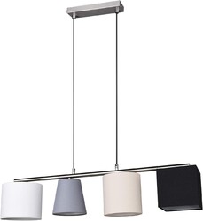 Soffschirm Balken Pendelleuchte Pendellampe 4 x E14 LED möglich Hängelampe