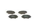 Bremsbelagsatz Scheibenbremse BOSCH 0 986 494 803 für MAZDA BM BN Low-Metallic
