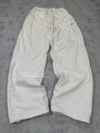 Nike Vintage Baggy Trackpants Open Leg Swoosh Weiß (XL)