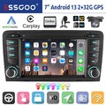 Autoradio 32G Android 13 Carplay GPS Navi RDS WIFI KAM Für Audi A3 S3 RS3 8PA 8P