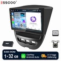 10.1" Für Peugeot 107 2005-2014 DAB+ Android 13 Autoradio GPS BT WIFI 1+32GB KAM