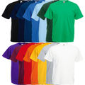 5er FRUIT OF THE LOOM VALUEWEIGHT T-SHIRT S M L XL XXL 3XL 4XL 5XL HERREN SHIRTS