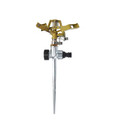 Rasensprenger Metall Impulsregner Kreisregner Rasen Garten Sprenger Sprinkler