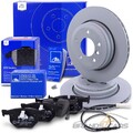 ATE BREMSSCHEIBEN BELÜFTET Ø320 + CERAMIC BELÄGE+WK HINTEN FÜR BMW 5-ER E61