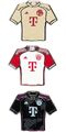 FC Bayern München Pin Trikot 3er-Set 32655
