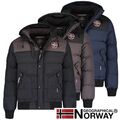 Geographical Norway Herren Winter Jacke Steppjacke Parka Outdoor Mantel S - 3XL