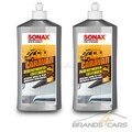 2x 500 ml SONAX CARAVAN REGENSTREIFENENTFERNER SCHLEIFMITTELHALTIG REINIGER