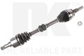 NK ANTRIEBSWELLE 657mm VORNE LINKS passend für FORD C-MAX FOCUS GRAND 