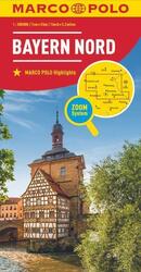 MARCO POLO Regionalkarte Deutschland 12 Bayern Nord 1:200.000 | 2022 | deutsch