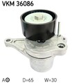 SKF Spannrolle, Keilrippenriemen VKM 36086 passend für NISSAN OPEL RENAULT