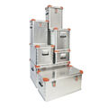 Zarges Eurobox, 600 x 400 x 250 mm, orange 367991 (Transportkiste Transportbox)