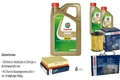 BOSCH Inspektionspaket 7 L Castrol EDGE FST 5W-30 LL für Mercedes-Benz