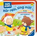 Ravensburger Buch ministeps Hör rein, sing mit ersten Jahreszeiten-Lieder 30334